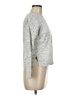 Tahari 100% Cotton Marled Gray Pullover Sweater Size M - photo 4