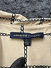 Adrienne Vittadini Tweed Tan Long Sleeve Blouse Size S - photo 7