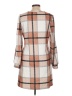 Ofeefan Plaid Tan Casual Dress Size L - photo 2