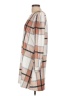 Ofeefan Plaid Tan Casual Dress Size L - photo 5