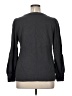 Ann Taylor LOFT 100% Cotton Gray Long Sleeve Top Size XL - photo 2