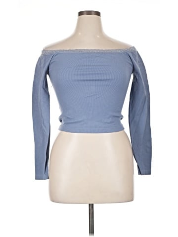 Faded Rose Long Sleeve Top (view 1)