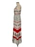 Echo 100% Viscose Paisley Red Casual Dress Size M - photo 5