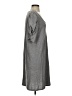 Good Luck Tee 100% Polyester Gray Casual Dress Size S - photo 4