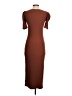 Gap Solid Brown Cocktail Dress Size XS - photo 2