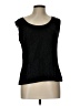 Ronni Nicole 100% Spandex Black Sleeveless Blouse Size L - photo 1