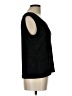 Ronni Nicole 100% Spandex Black Sleeveless Blouse Size L - photo 4