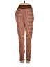 Nisan Houndstooth Orange Casual Pants Size EU 36 / US 6 - photo 1