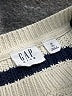 Gap Kids Stripes Green Pullover Sweater Size 8 - photo 3