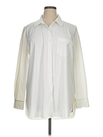 Lyssé Long Sleeve Button-Down Shirt (view 1)