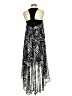 Toccin 100% Polyester Graphic Black Casual Dress Size 4 - photo 2