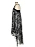 Toccin 100% Polyester Graphic Black Casual Dress Size 4 - photo 5