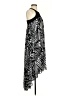 Toccin 100% Polyester Graphic Black Casual Dress Size 4 - photo 4