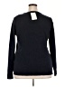 Halogen 100% Cashmere Black Cashmere Pullover Sweater Size XXL - photo 2