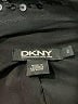 DKNY Solid Black Silk Blazer Size 2 - photo 6