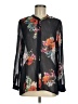 Joie Floral Black Long Sleeve Blouse Size M (estimated) - photo 1