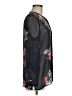 Joie Floral Black Long Sleeve Blouse Size M (estimated) - photo 4