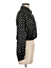 Assorted Brands Polka Dots Black Long Sleeve Blouse Size M - photo 4