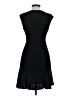 Rebecca Taylor 100% Polyester Solid Black Cocktail Dress Size 2 - photo 2