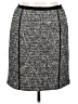 DKNY Tweed Gray Formal Skirt Size 14 - photo 1