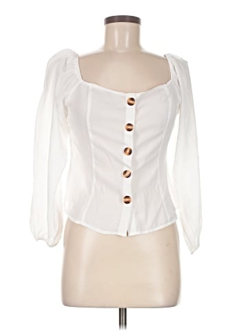 Shein 3/4 Sleeve Blouse (view 1)