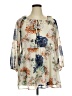 Suzanne Betro 100% Polyester Ivory 3/4 Sleeve Blouse Size XL - photo 1