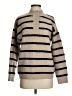 Atoir Stripes Tan Pullover Sweater Size 4 - photo 1