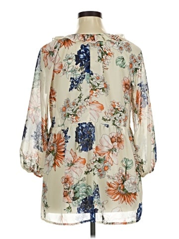 Suzanne Betro 3/4 Sleeve Blouse (view 2)
