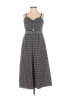 Elevenses 100% Cotton Houndstooth Gray Jumpsuit Size 2 - photo 1