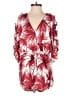 Bishop + Young 100% Rayon Tropical Red Romper Size S (petite) - photo 1