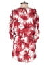 Bishop + Young 100% Rayon Tropical Red Romper Size S (petite) - photo 2