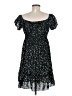 Shein 100% Polyester Stars Black Cocktail Dress Size 8 - 10 - photo 2