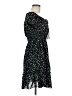 Shein 100% Polyester Stars Black Cocktail Dress Size 8 - 10 - photo 4