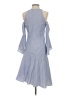 Scripted Blue Cocktail Dress Size S - photo 2