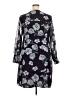 CAbi 100% Polyester Print Blue Casual Dress Size XXL - photo 2