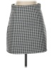 Reformation Houndstooth Gray Casual Skirt Size 2 - photo 1