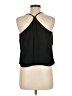 Aqua 100% Polyester Black Sleeveless Blouse Size M - photo 2