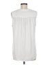 Vince Camuto 100% Polyester White Sleeveless Blouse Size M - photo 2