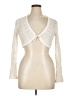 Self Esteem 100% Polyester Ivory Cardigan Size XL - photo 1