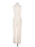 L'Agence Color Block Ivory White Jumpsuit Size 2 - photo 2