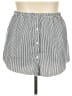 Unbranded Stripes Gray Casual Skirt Size 2X - photo 1