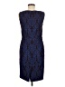 Sara Campbell Paisley Blue Cocktail Dress Size 8 - photo 2