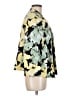 Black Label by Evan Picone Print Yellow Blazer Size M (estimated) - photo 4