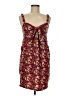 Shein Floral Burgundy Casual Dress Size 8 - 10 - photo 1