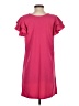 Unbranded Solid Pink Casual Dress Size S - photo 2