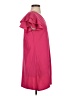 Unbranded Solid Pink Casual Dress Size S - photo 4