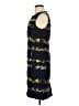 Sara Campbell Graphic Black Cocktail Dress Size 6 - photo 5