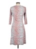 J. McLaughlin Print Gray Casual Dress Size M - photo 2