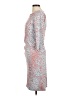 J. McLaughlin Print Gray Casual Dress Size M - photo 5