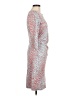 J. McLaughlin Print Gray Casual Dress Size M - photo 4
